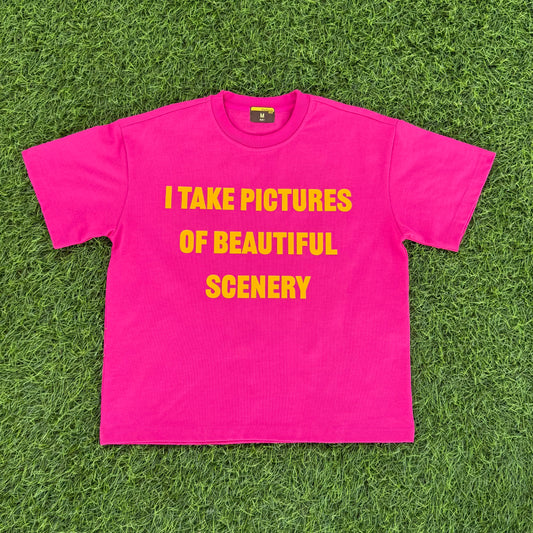 "I Take Pictures" Pink Tee