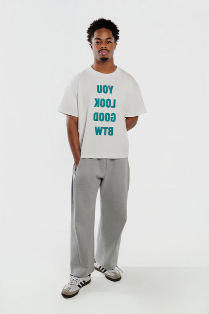 "You Look Good" White Tee
