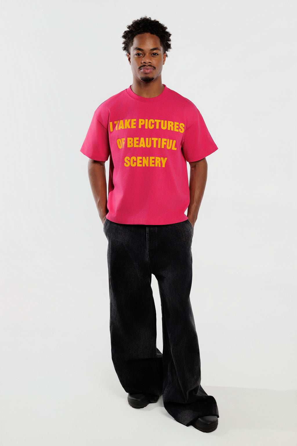 "I Take Pictures" Pink Tee