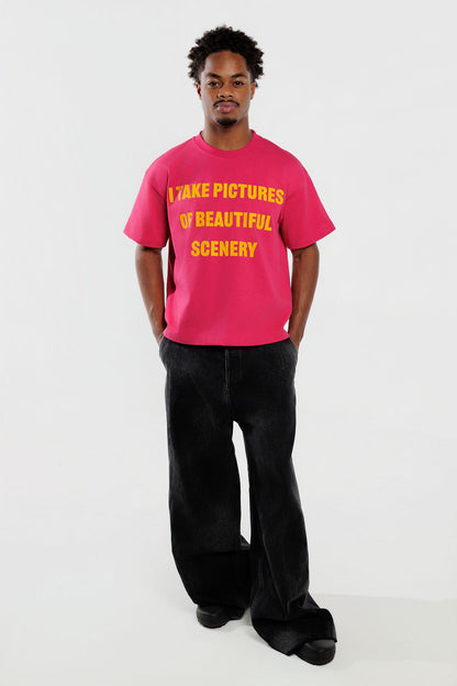 "I Take Pictures" Pink Tee
