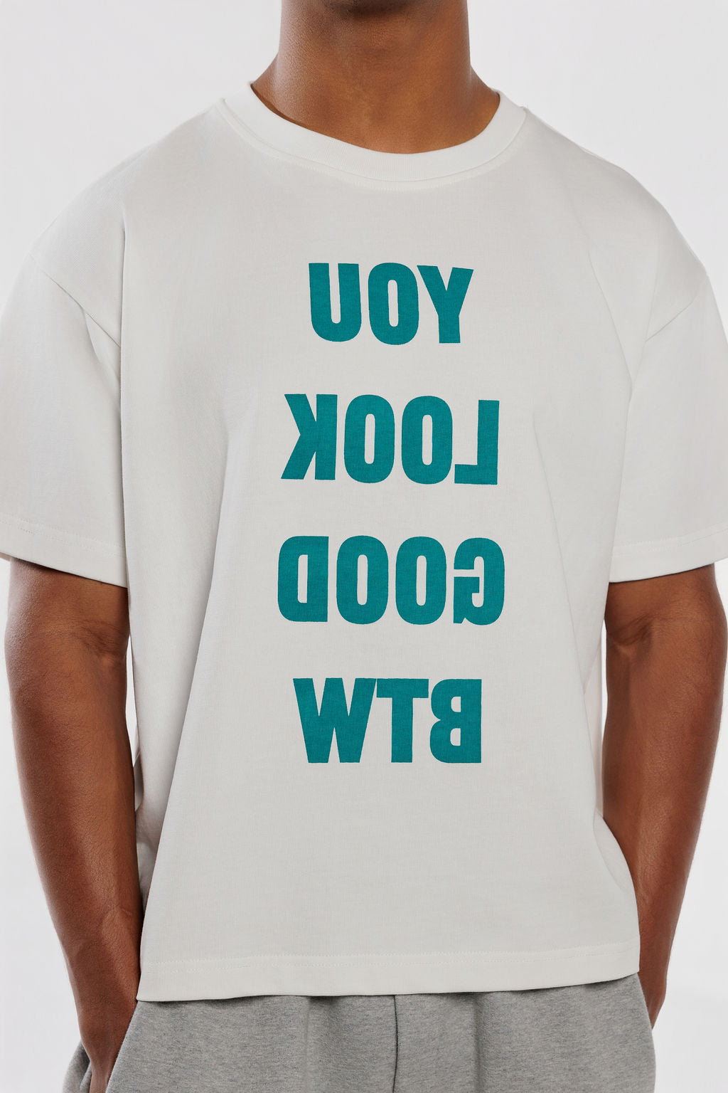 "You Look Good" White Tee