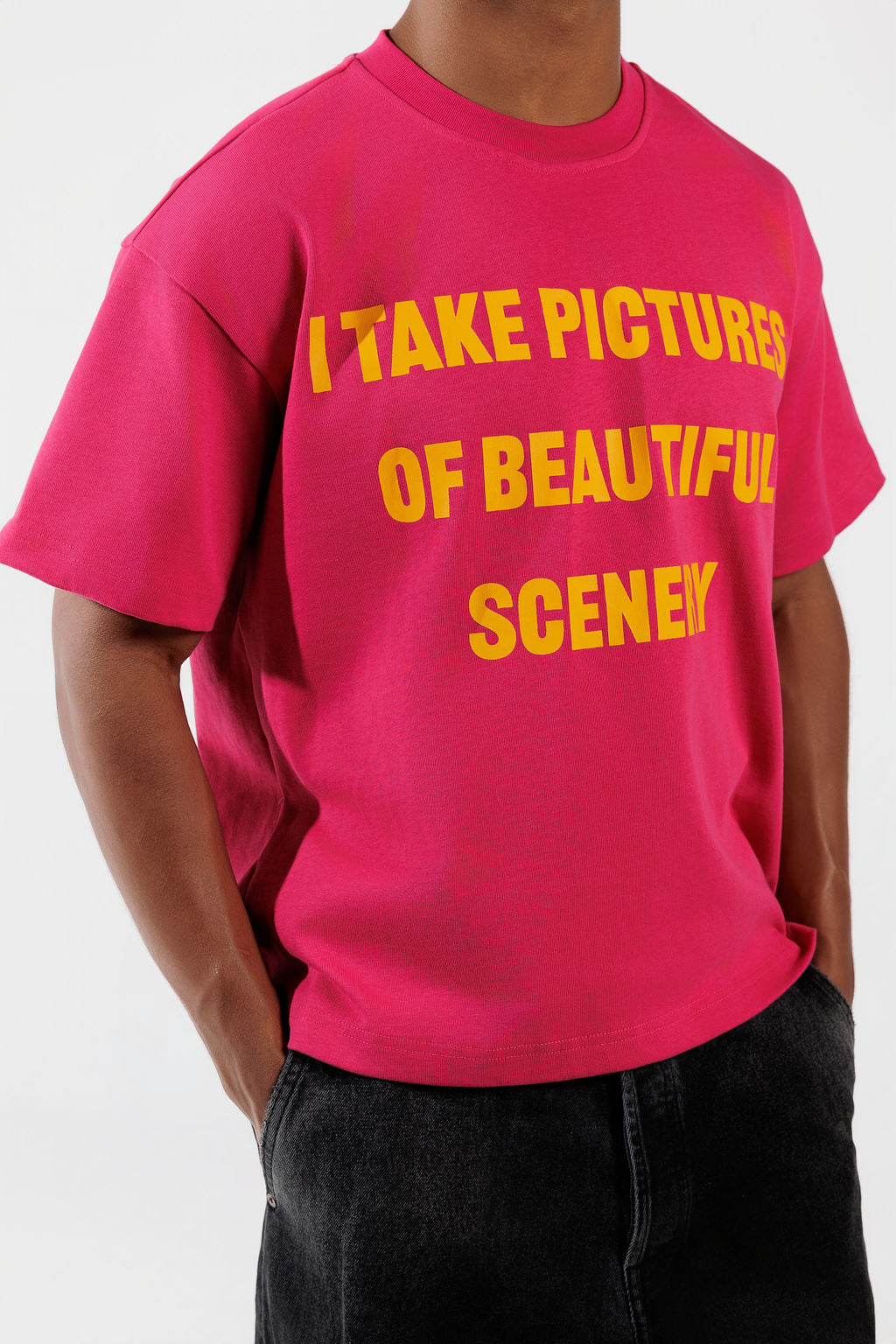 "I Take Pictures" Pink Tee